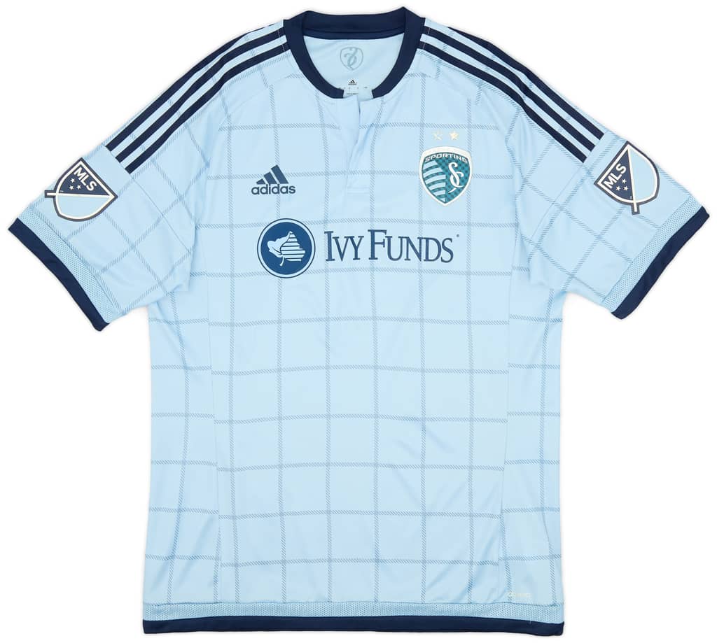 2015-16 Sporting Kansas City Player Issue Home Shirt - 8/10 - (L)