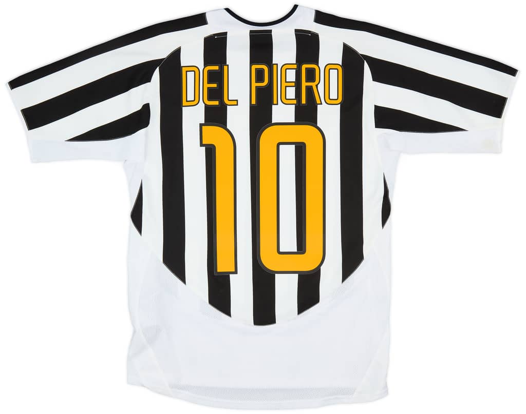 2003-04 Juventus Home Shirt Del Piero #10 - 6/10 - (S)