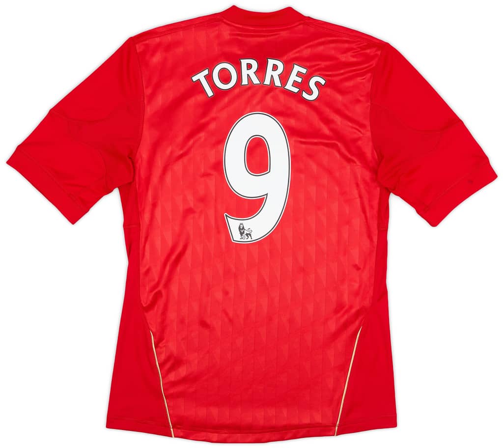 2010-12 Liverpool Home Shirt Torres #9 - 9/10 - (S)