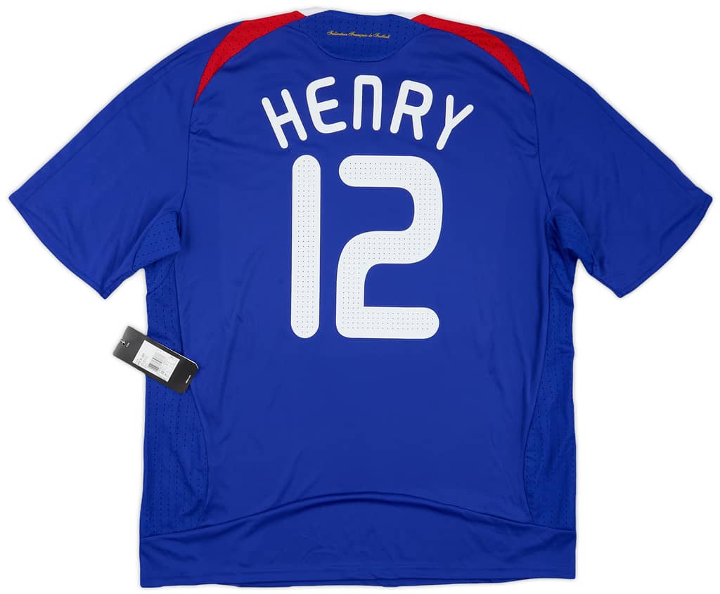 2007-08 France Home Shirt Henry #12 (XL)