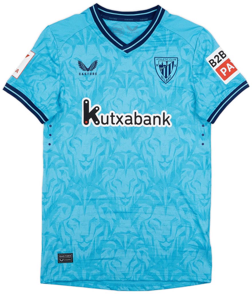 2023-24 Athletic Bilbao Match Issue Away Shirt Berenguer #7