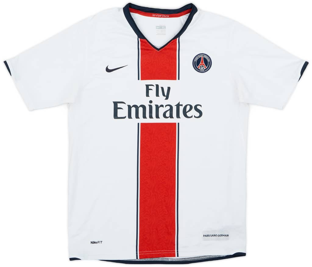 2007-08 Paris Saint-Germain Away Shirt - 9/10 - (XL.Boys)