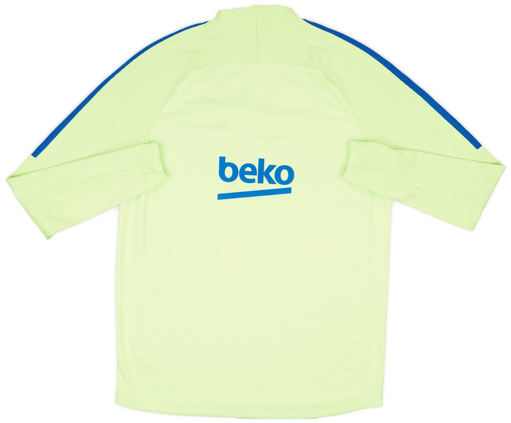 2017-18 Barcelona Nike 1/4 Zip Drill Top - 4/10 - (L)