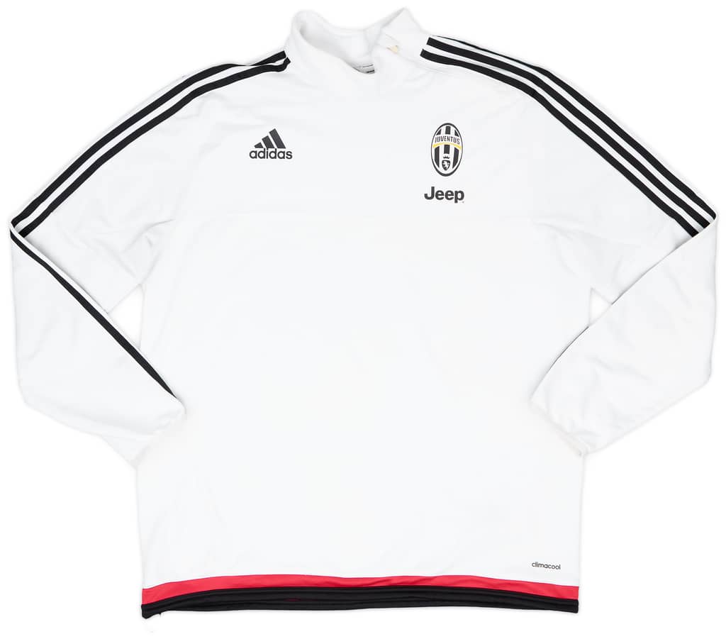 2015-16 Juventus adidas 1/4 Zip Drill Top - 6/10 - (XL)