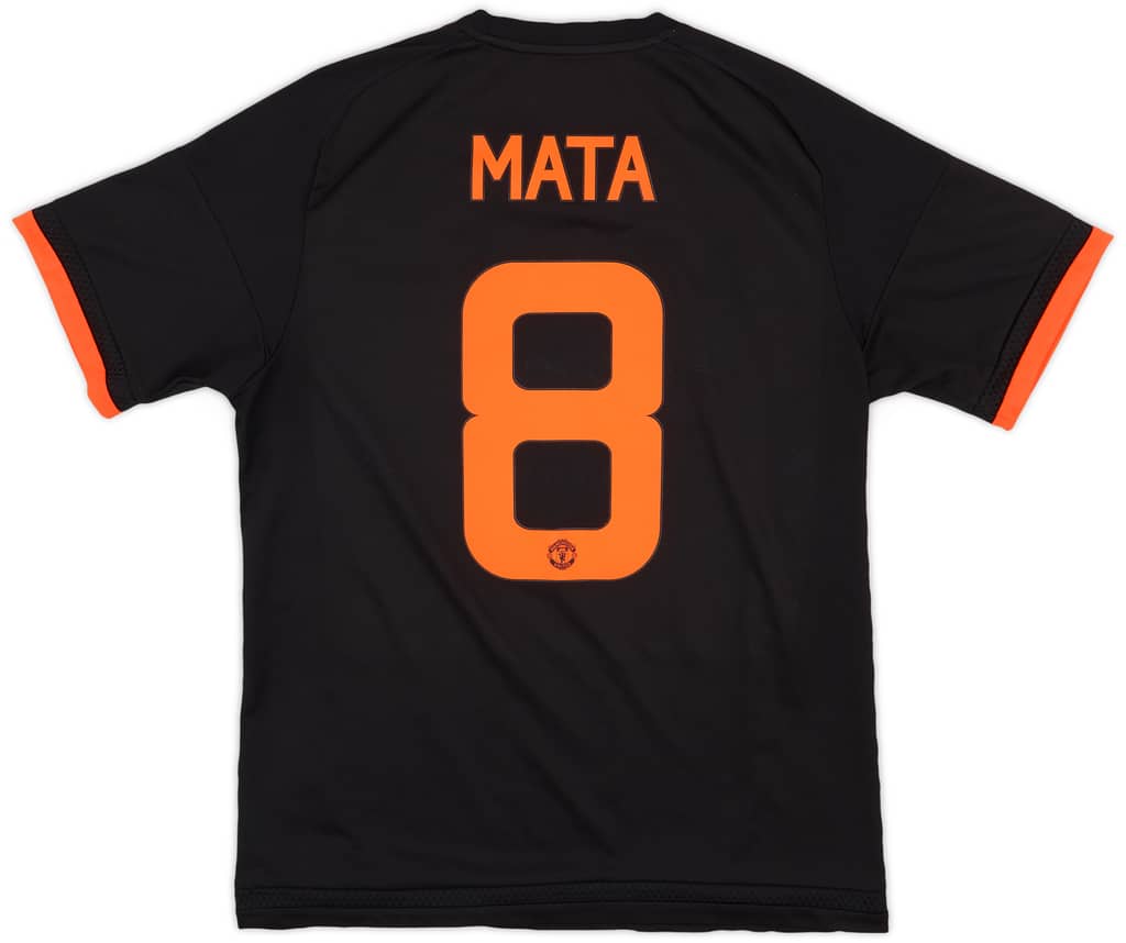 2015-16 Manchester United Third Shirt Mata #8 - 4/10 - (L)
