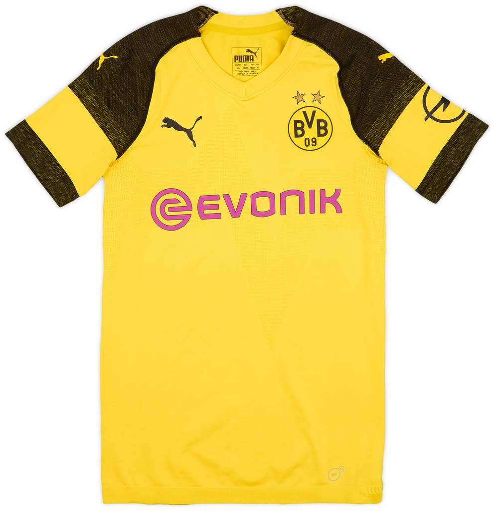 2018-19 Borussia Dortmund Player Issue Home Shirt - 7/10 - (M)
