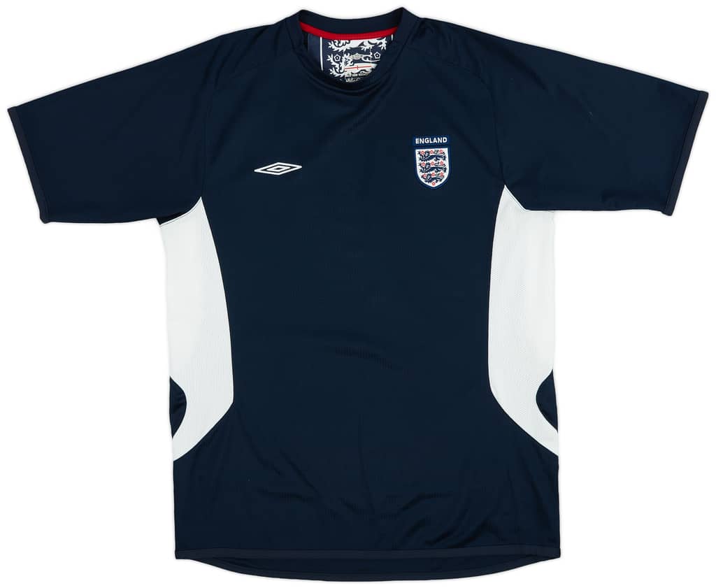 2007-09 England Umbro Training Shirt - 8/10 - (M)