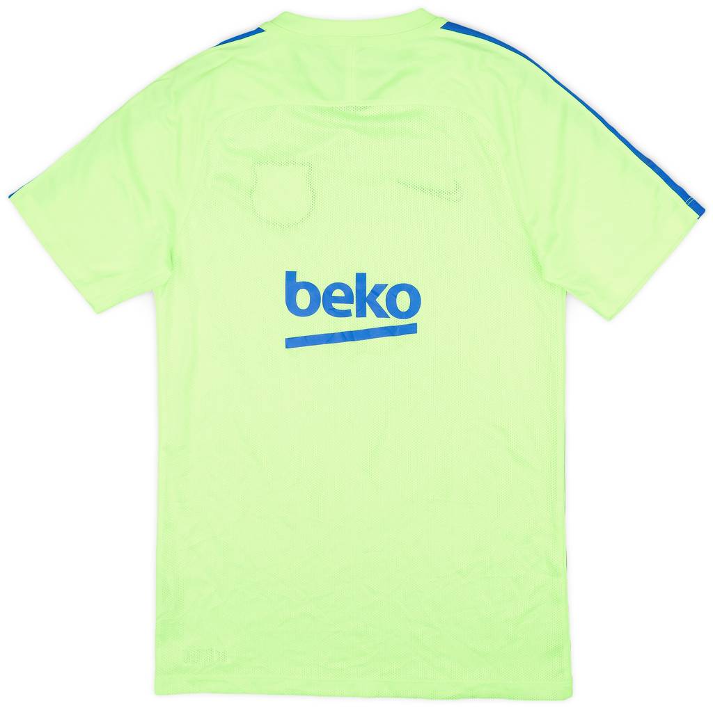 2017-18 Barcelona Nike Training Shirt - 8/10 - (S)