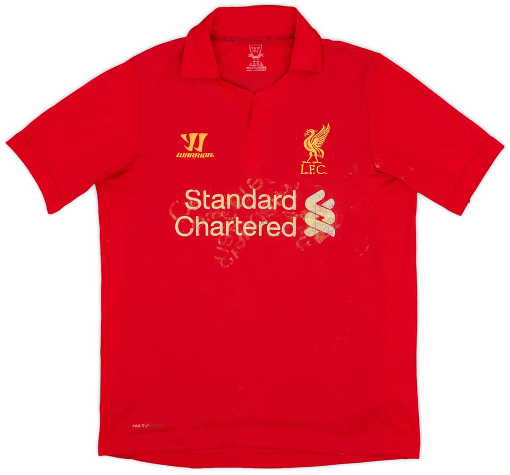2012-13 Liverpool Home Shirt Gerrard #8 - 4/10 - (S)