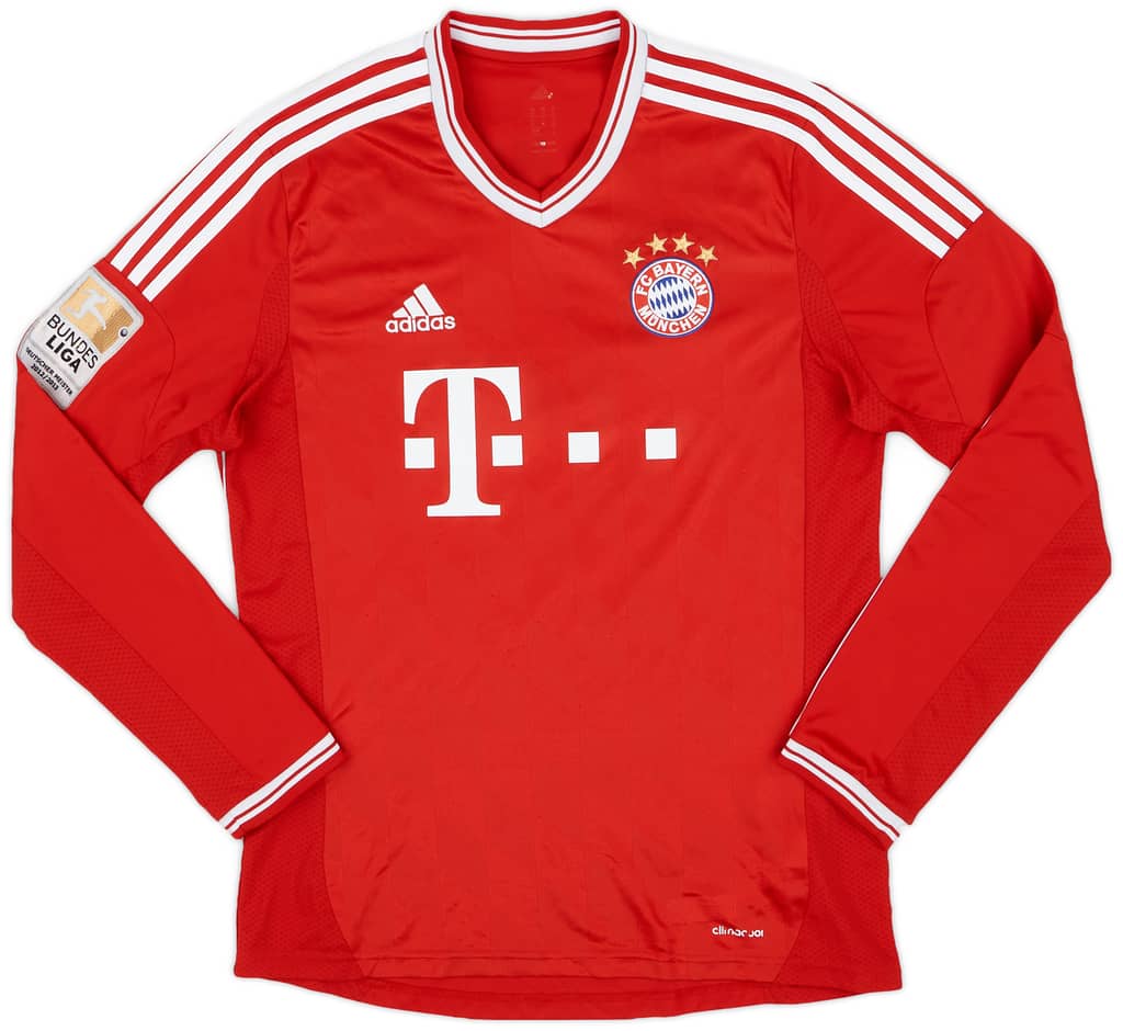2013-14 Bayern Munich Home L/S Shirt Gotze #19 - 6/10 - (M)
