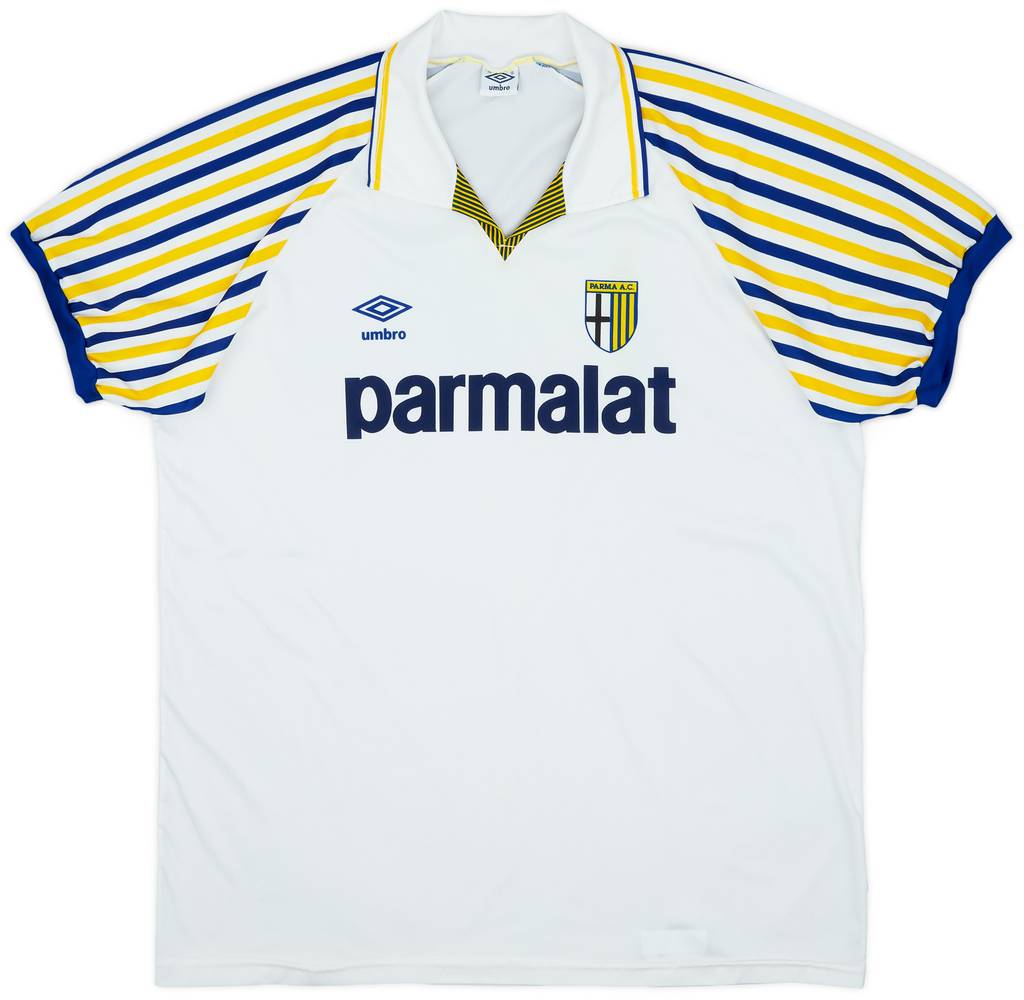 1990-91 Parma Home Shirt - 7/10 - (XL)