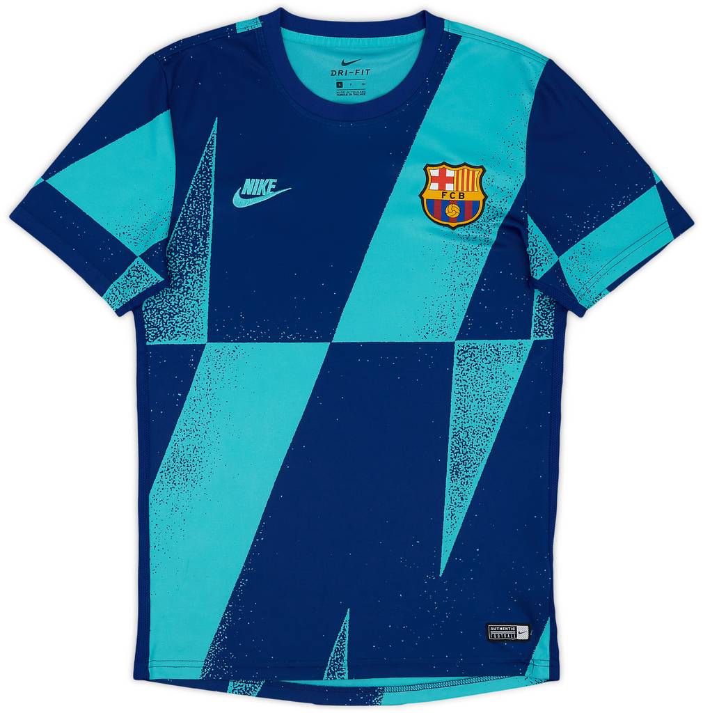 2019-20 Barcelona Nike Training Shirt - 9/10 - (S)