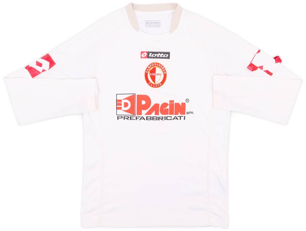 2008-09 Campodarsego Match Issue Away L/S Shirt #7