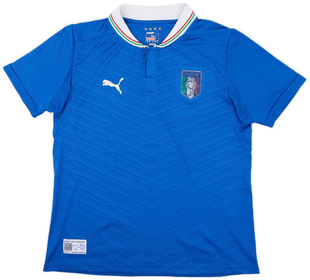 2012-13 Italy Home Shirt - 4/10 - (L)