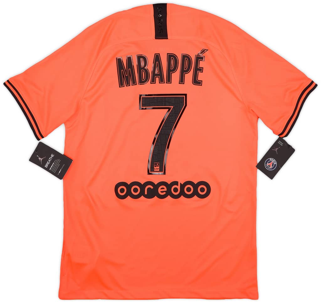 2019-20 Paris Saint-Germain Away Shirt Mbappe #7 (M)