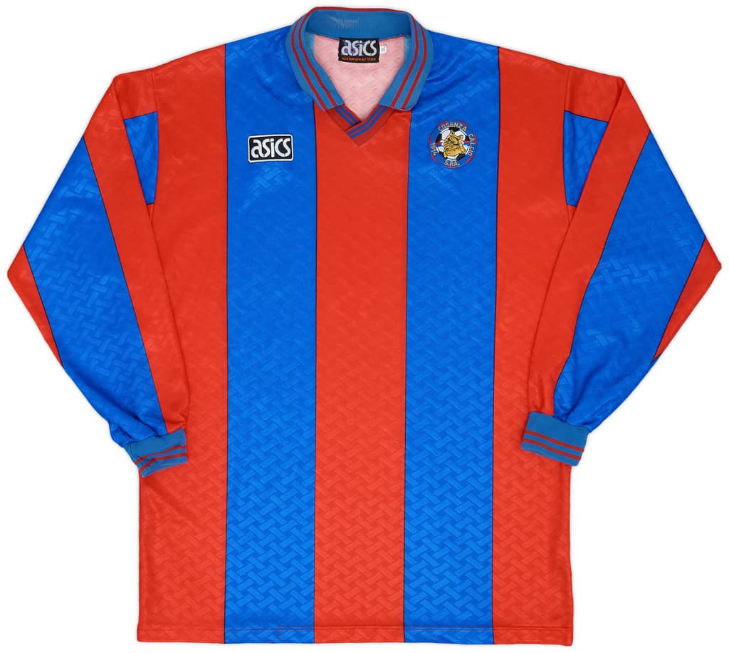 1992-93 Cosenza Home L/S Shirt - 7/10 - (XL)