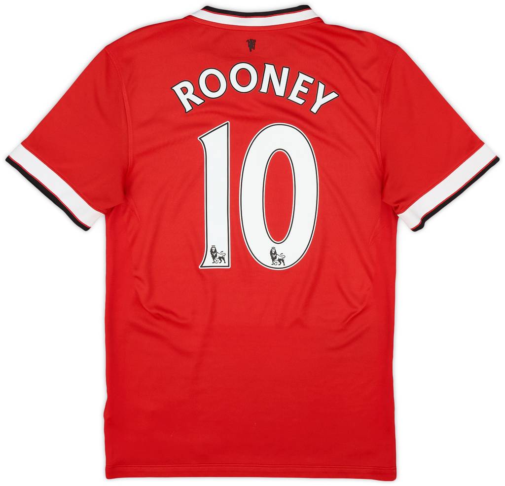 2014-15 Manchester United Home Shirt Rooney #10 - 5/10 - (S)