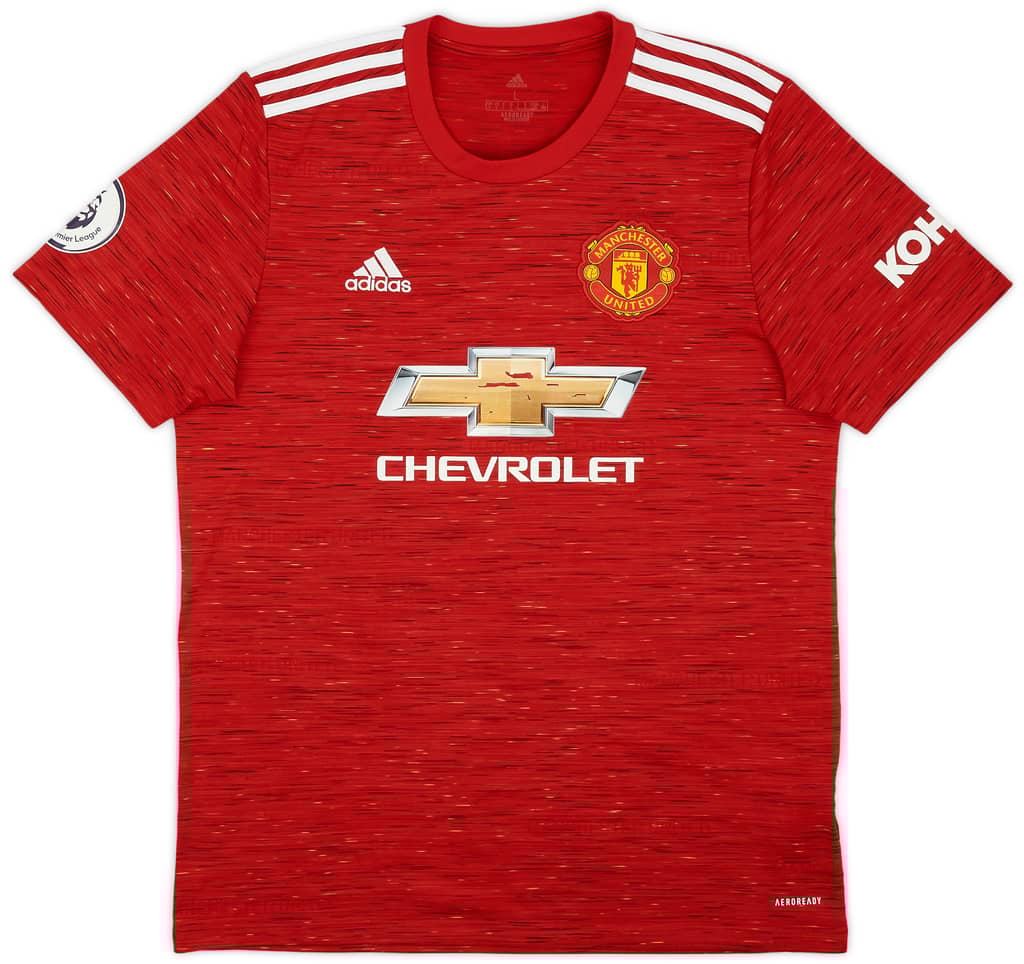 2020-21 Manchester United Home Shirt B.Fernandes #18 - 5/10 - (L)