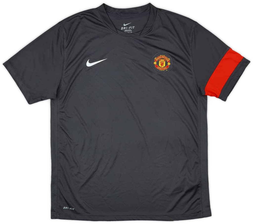 2010-11 Manchester United Nike Training Shirt - 8/10 - (L)