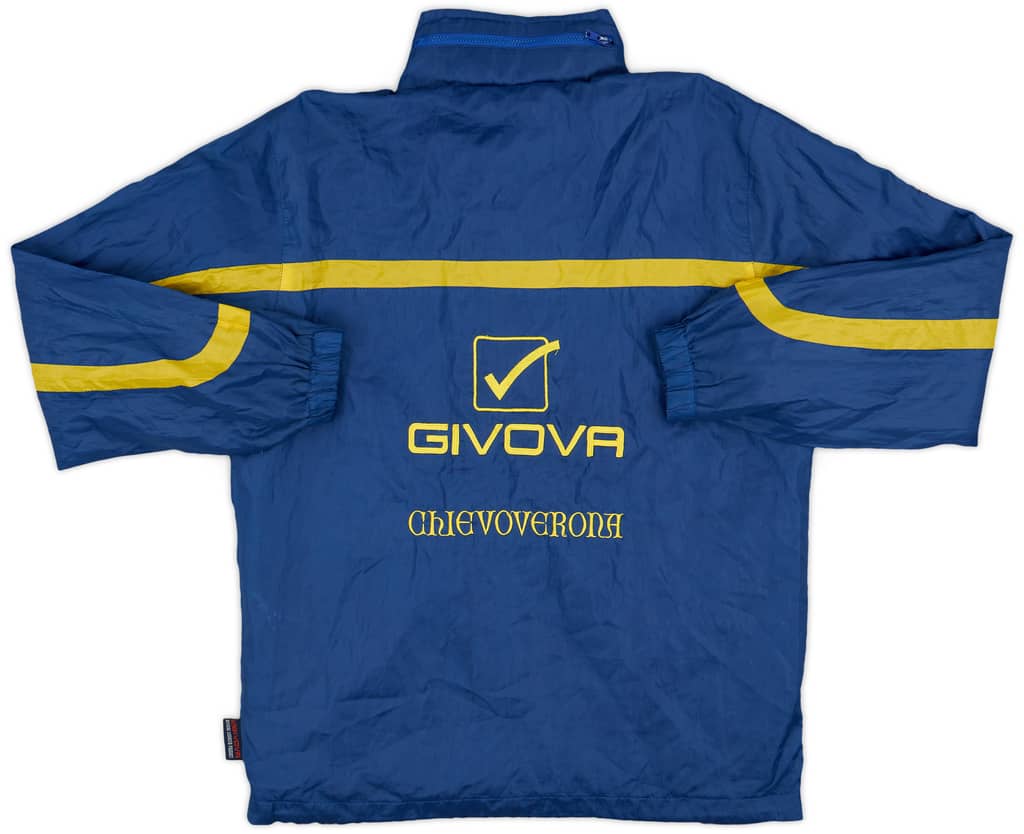 2010-11 Chievo Verona Hooded Rain Jacket - 8/10 - (XS)