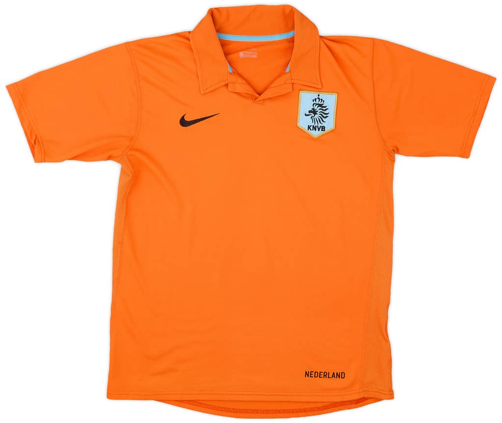 2006-08 Netherlands Home Shirt - 8/10 - (XL.Boys)