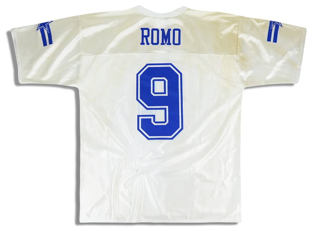 2008-11 Dallas Cowboys Romo #9 NFL Replica Jersey (Away) L