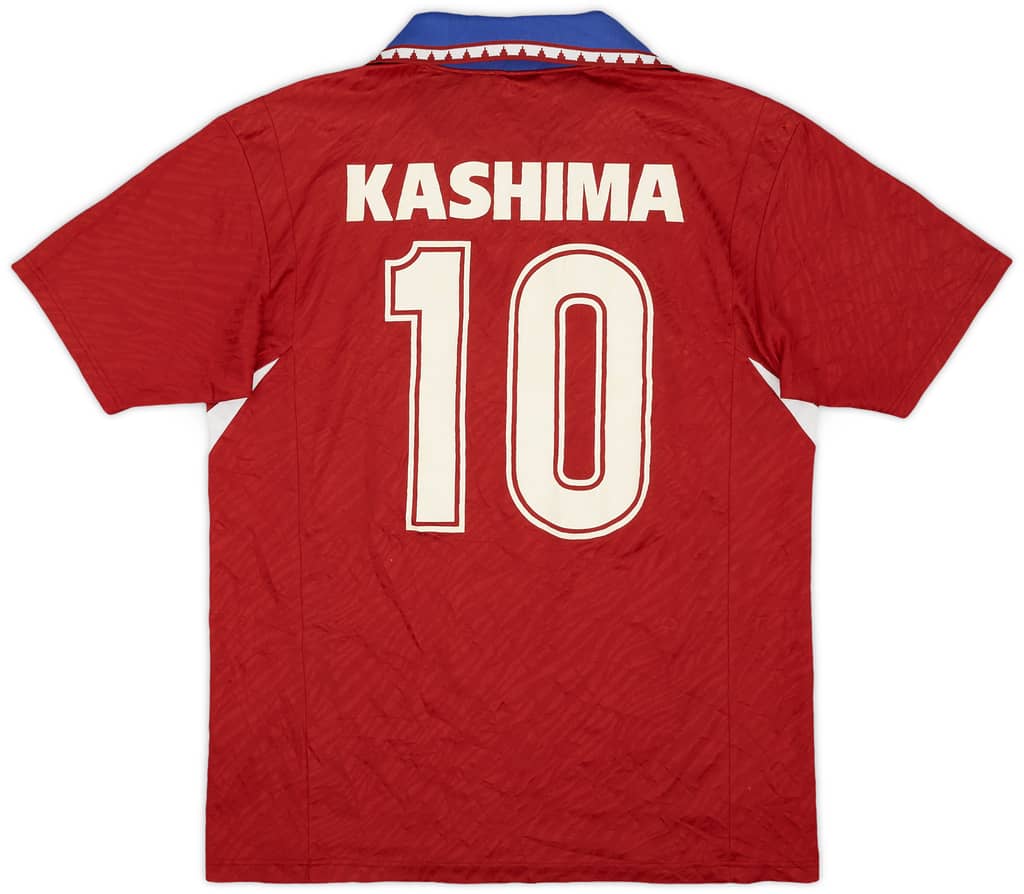 1992 Kashima Antlers Home Shirt #10 - 8/10 - (L)
