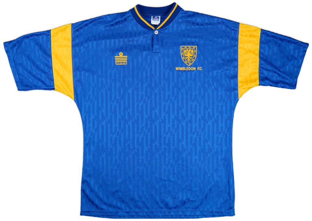 1991-92 Wimbledon Home Shirt - 10/10 - (L)