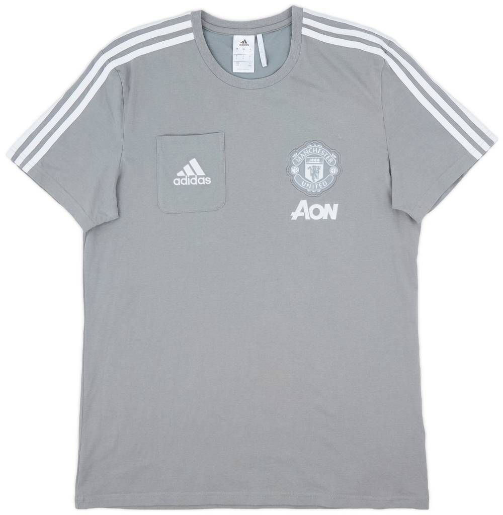 2017-18 Manchester United adidas Leisure Tee - 8/10 - (L)