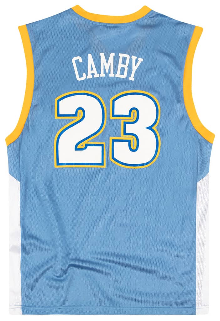 2006-08 Denver Nuggets Camby #23 adidas Jersey (Away) L