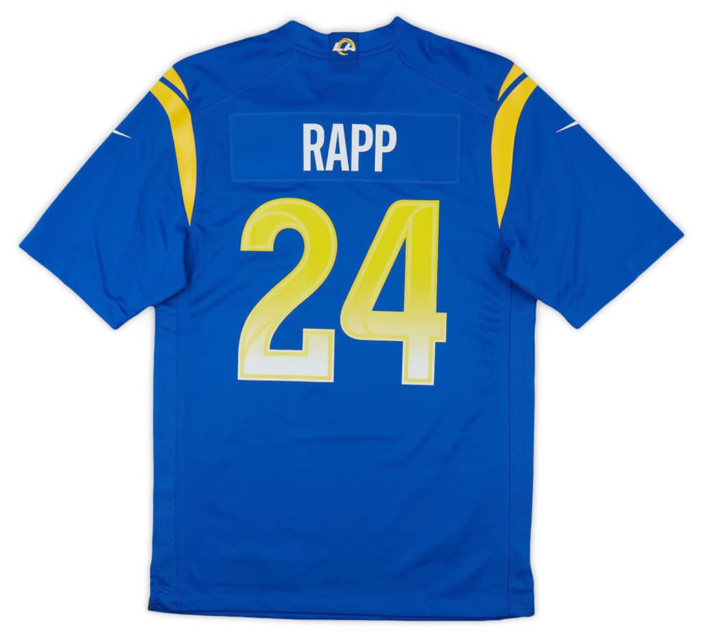 2020-22 LA Rams Rapp #24 Nike Game Jersey (Home) S - W/Tags