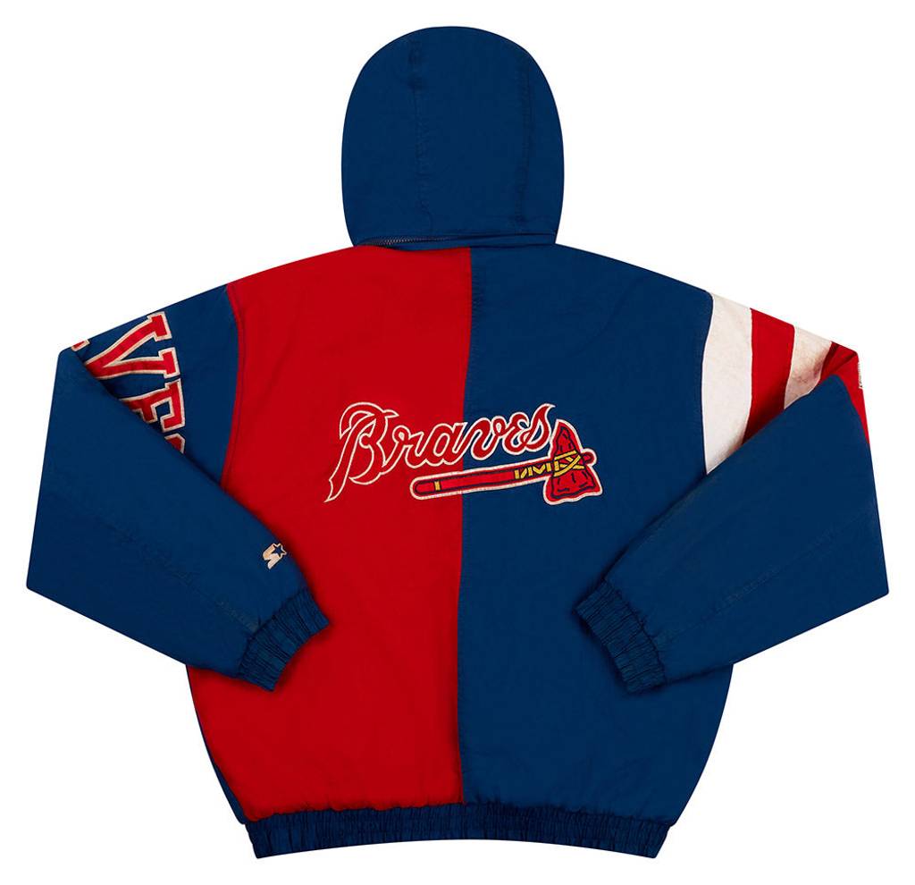 1990s Atlanta Braves Starter Rain Coat L