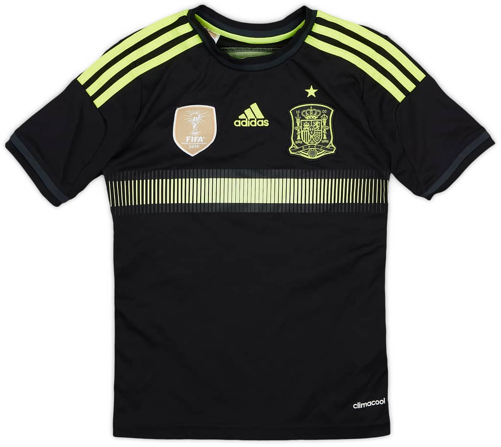 2013-15 Spain Away Shirt - 9/10 - (S.Boys)