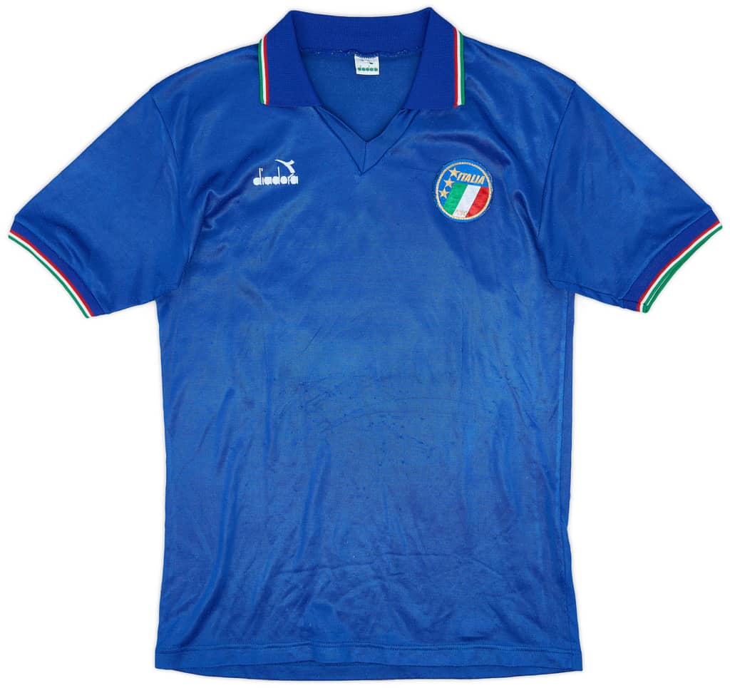 1986-90 Italy Home Shirt #4 - 8/10 - (L)