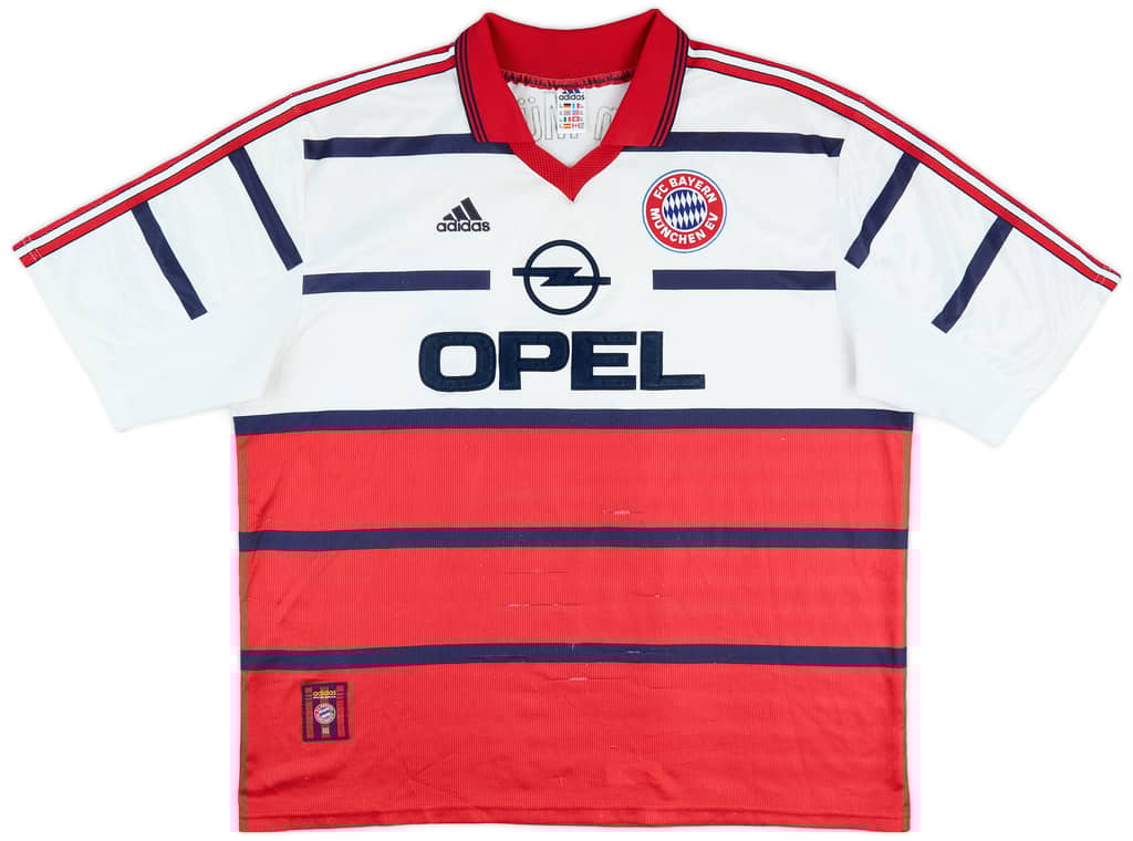 1998-00 Bayern Munich Away Shirt Jancker #19 - 6/10 - (XXL)
