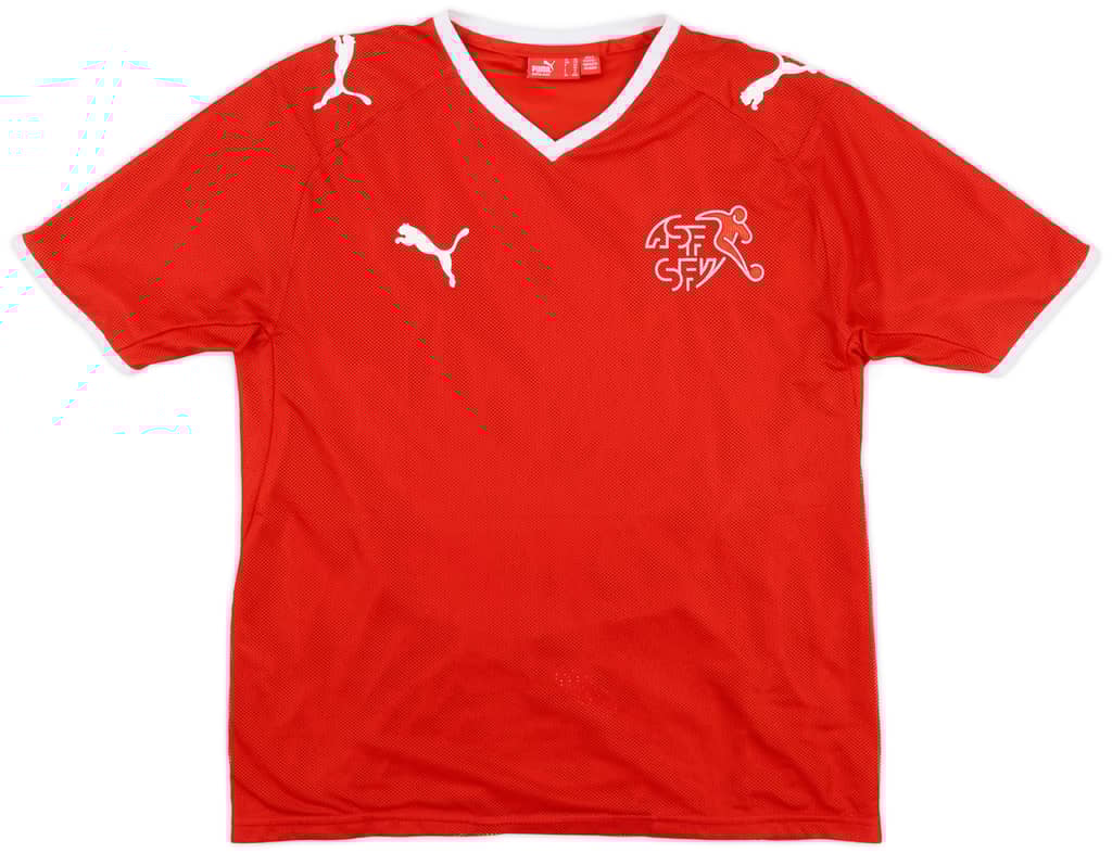 2008-10 Switzerland Home Shirt - 9/10 - (XL.Boys)