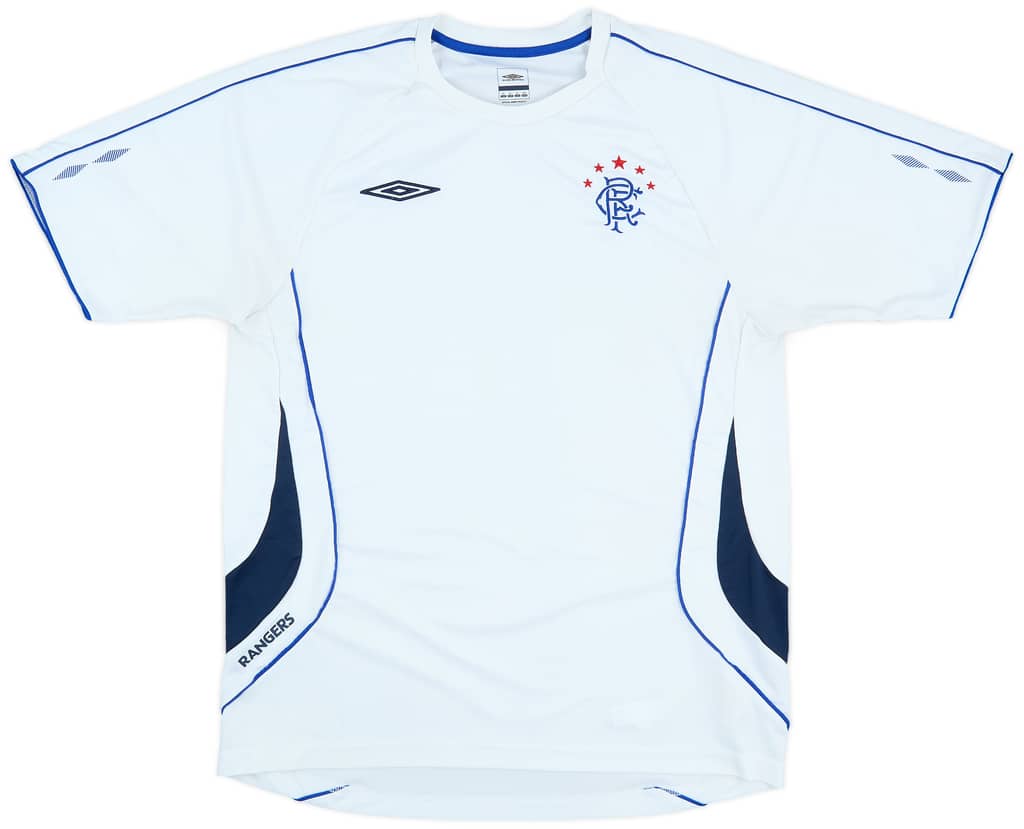 2007-08 Rangers Umbro Training Shirt - 9/10 - (XL)