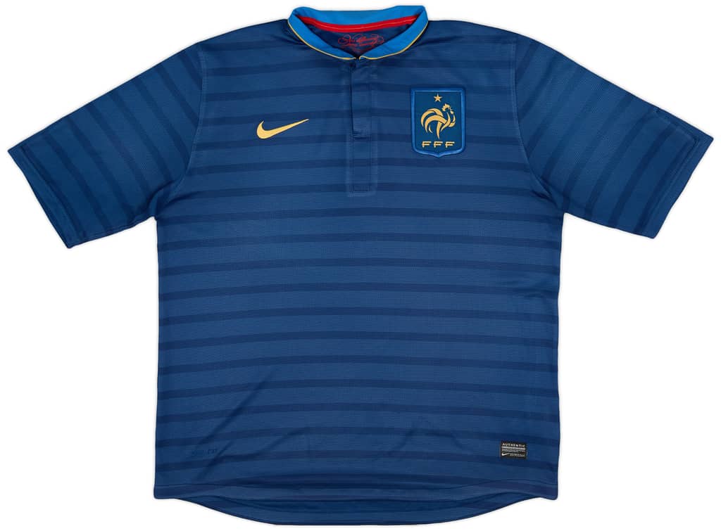 2012-13 France Home Shirt - 9/10 - (L)
