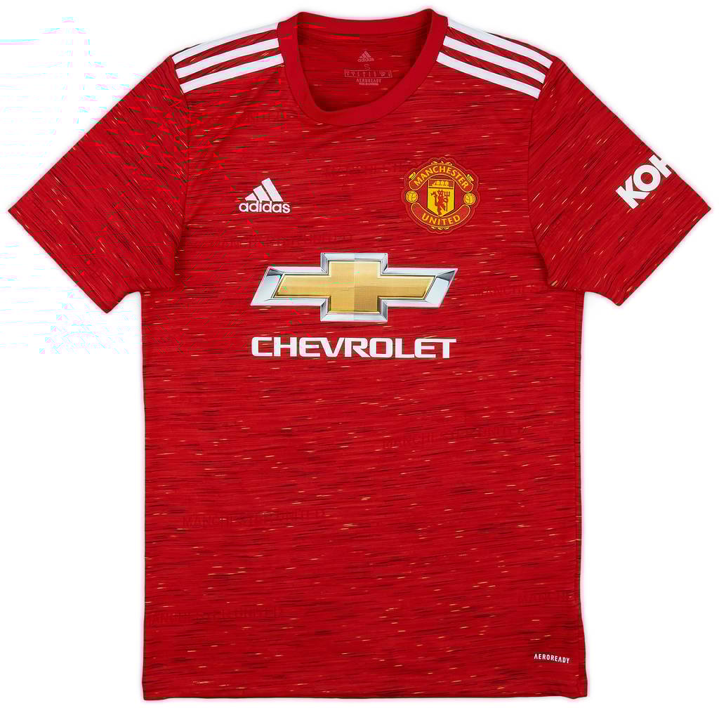 2020-21 Manchester United Home Shirt B.Fernandes #18 - 6/10 - (S)