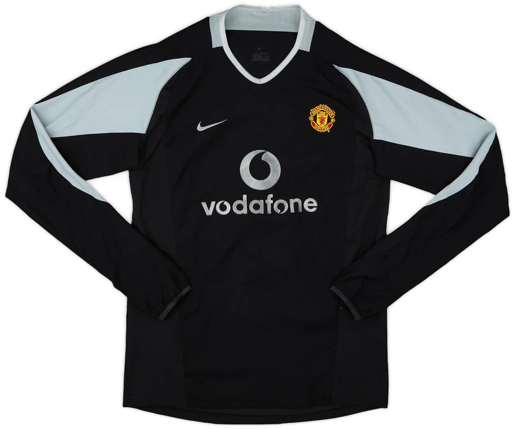 2002-04 Manchester United GK Shirt - 8/10 - (XL.Boys)
