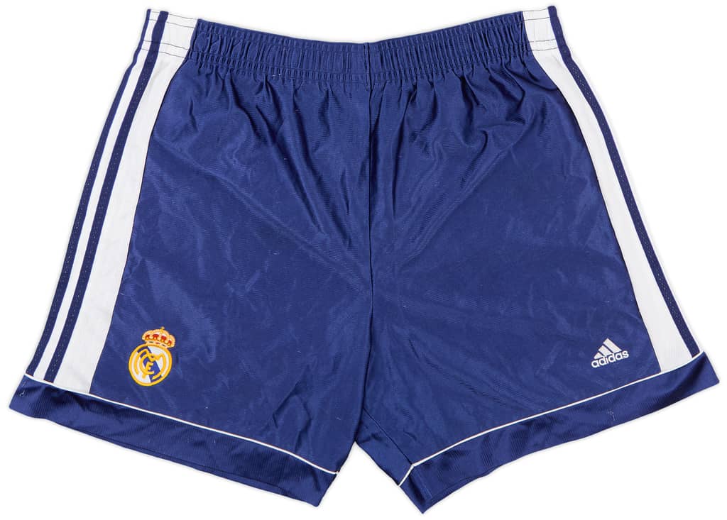 1998-99 Real Madrid Home Shorts - 8/10 - (L)