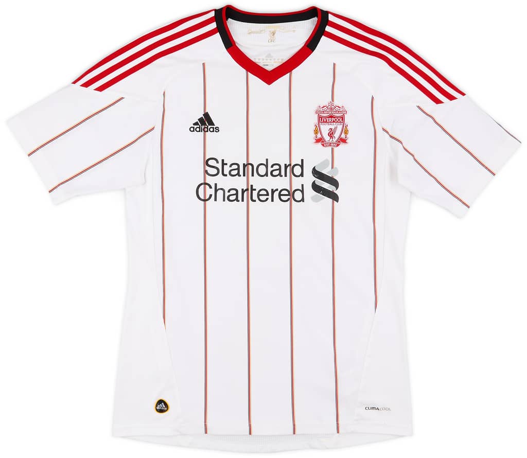 2010-11 Liverpool Away Shirt Gerrard #8 - 7/10 - (M)