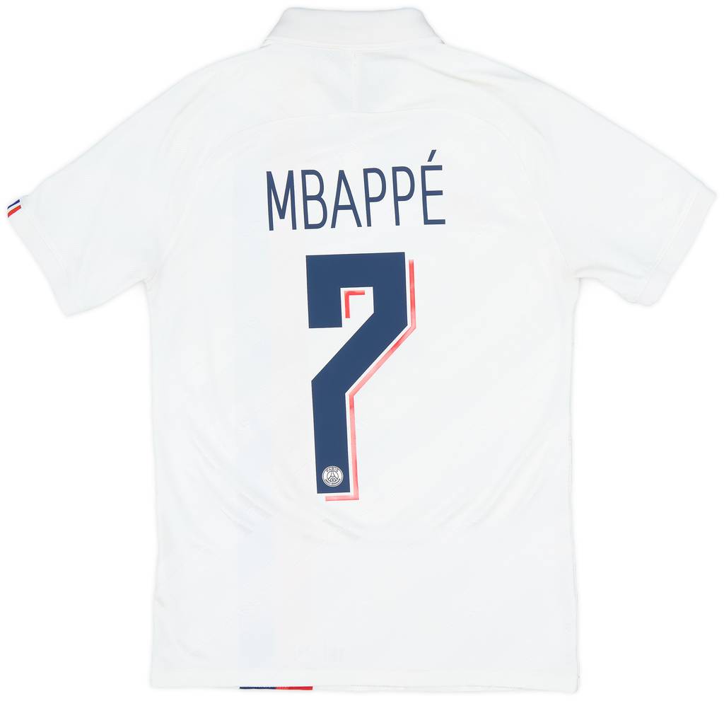 2019-20 Paris Saint-Germain Authentic Third Shirt Mbappe #7 - 8/10 - (S)