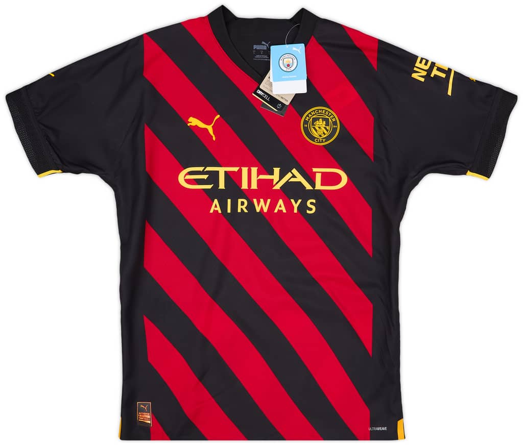 2022-23 Manchester City Player Issue Away Shirt Haaland #9