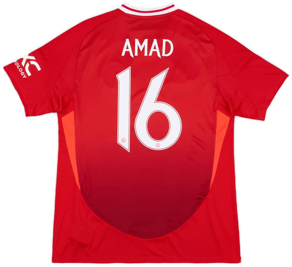 2024-25 Manchester United Home Shirt Amad #16