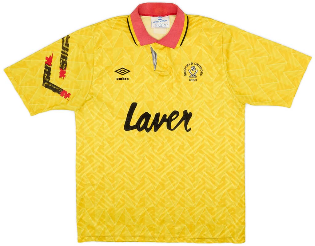 1991-93 Sheffield United Away Shirt - 6/10 - (S)