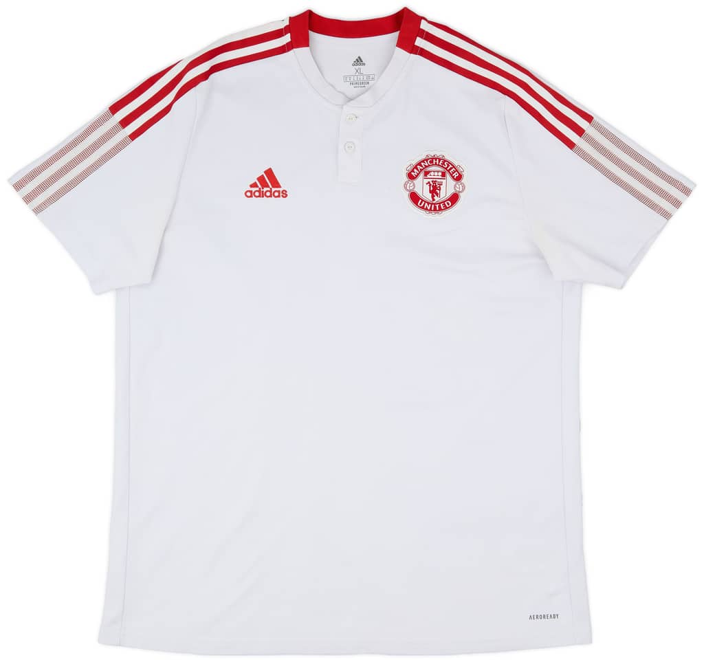 2021-22 Manchester United adidas Polo Shirt - 6/10 - (XL)