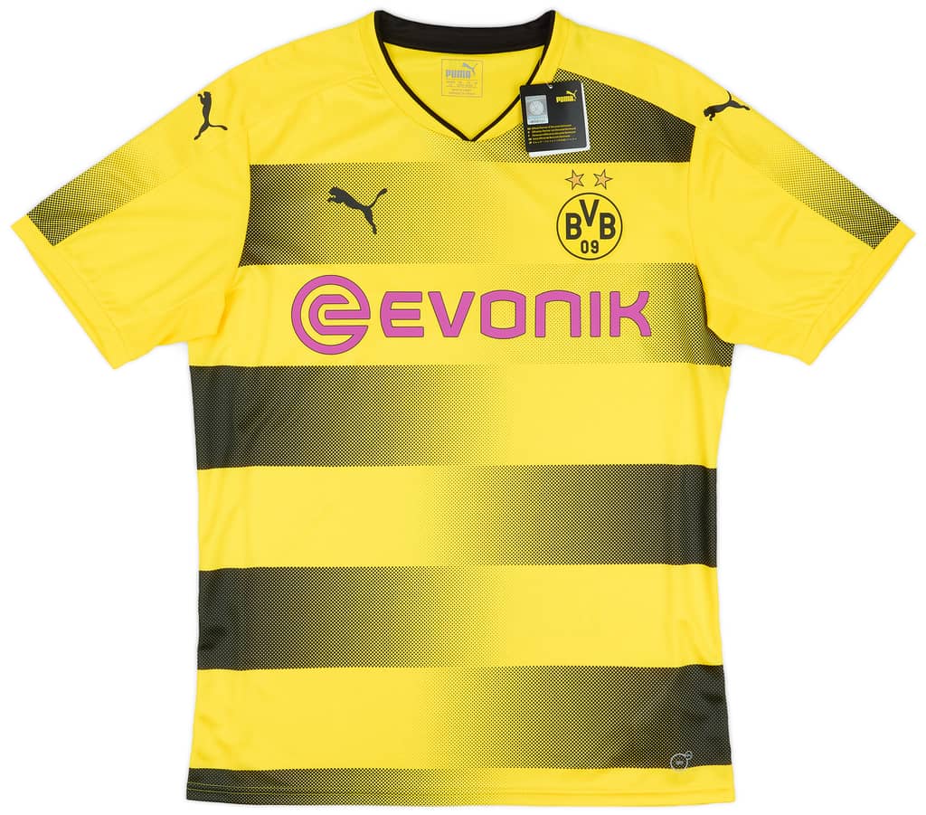 2017-18 Borussia Dortmund Player Issue Home Shirt