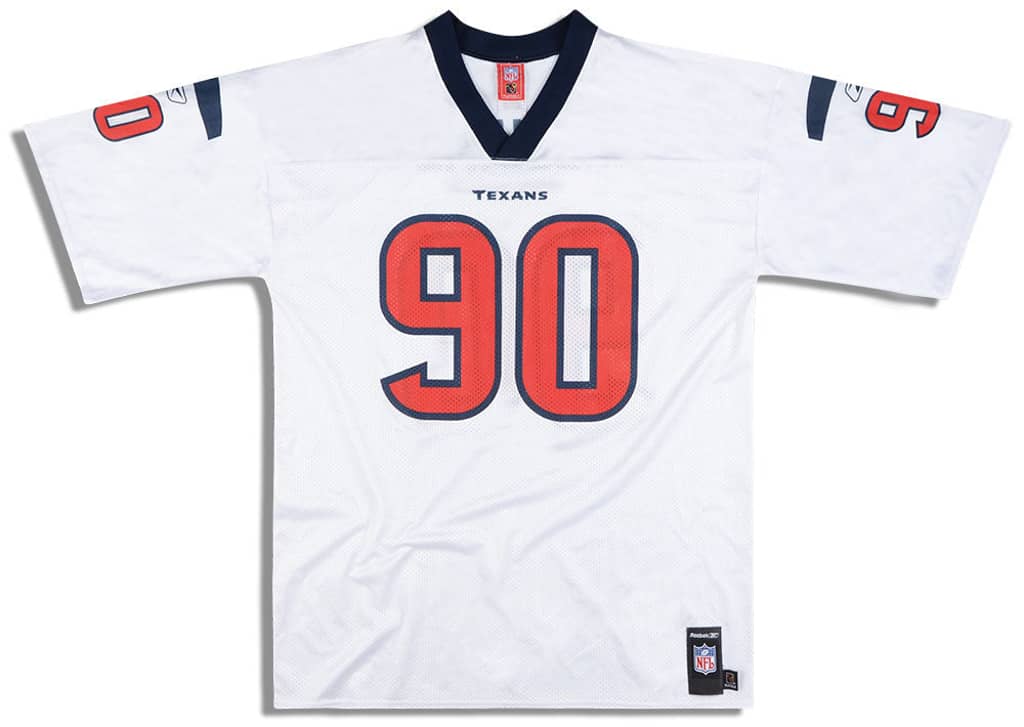 2006 Houston Texans Williams #90 Reebok Replica Jersey (Away) XL