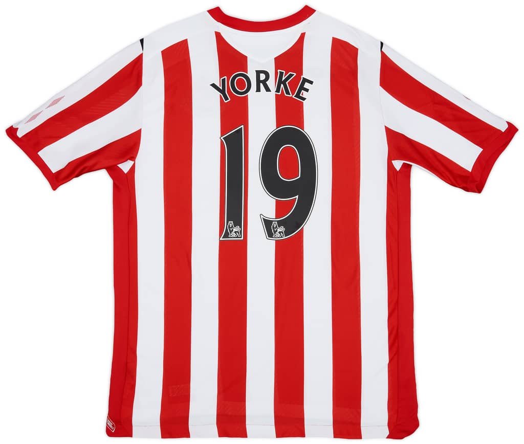 2008-09 Sunderland Home Shirt Yorke #19 - 7/10 - (L)